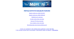 Desktop Screenshot of iismarconi.net